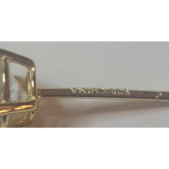 Nanette Lepore Sterling Silver Earring 3 piece Set with Cubic Zirconias - Picture 3 of 8